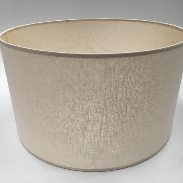 LAMPSHADE, Contemp (Large) - Drum, Natural Woven